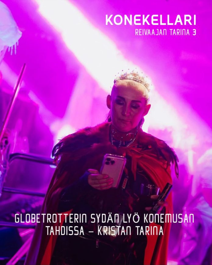 Globetrotterin sydän lyö konemusan tahdissa – Kristan tarina